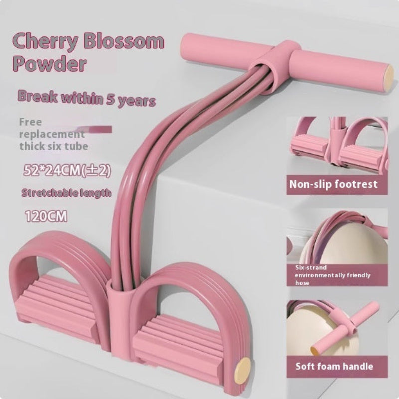 Pedal Puller Chest Expander Upgraded Sit-Ups Abdominal Versatile At Home Workout Gym Equipment.