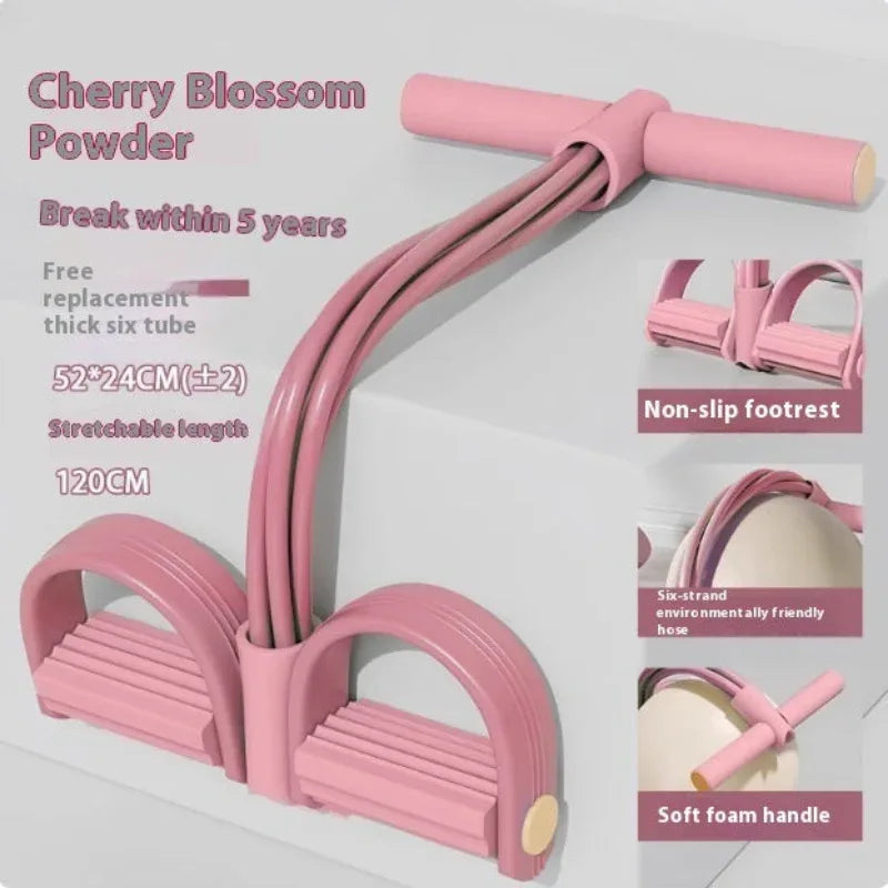 Pedal Puller Chest Expander Upgraded Sit-Ups Abdominal Versatile At Home Workout Gym Equipment.