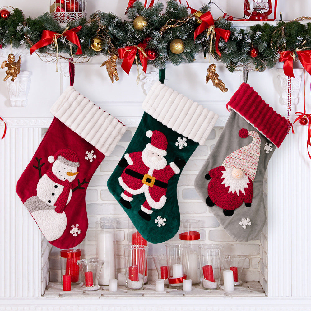 Christmas Decorations Stockings Gift Bags