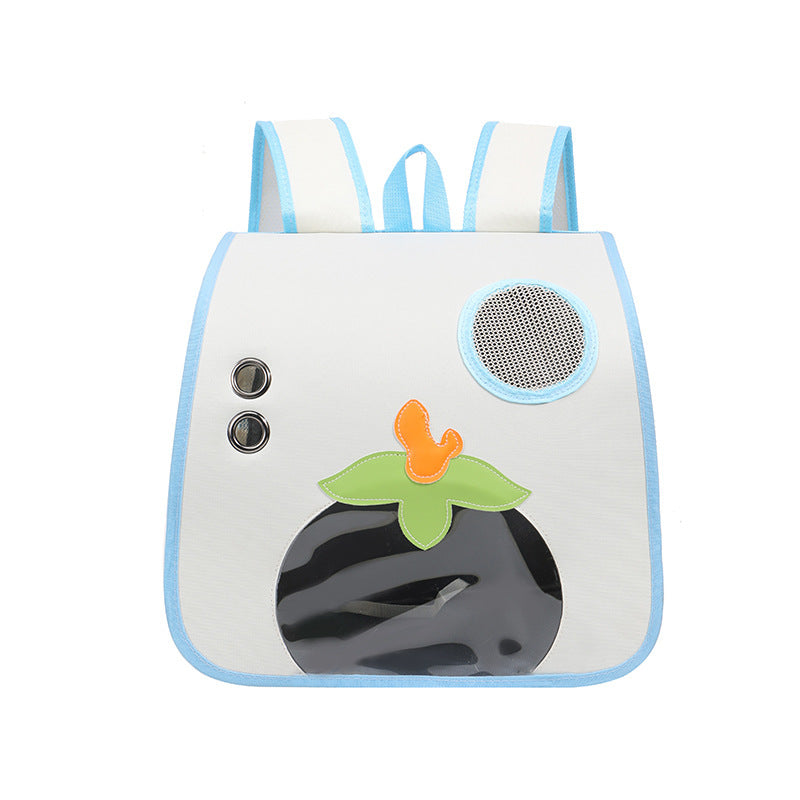 Cat Bag Large Capacity Cartoon Outdoor Lightweight Pet Backpack Comfortable And Breathable