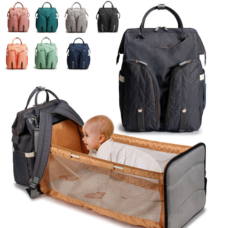 Sac à langer et lit de bébé portable