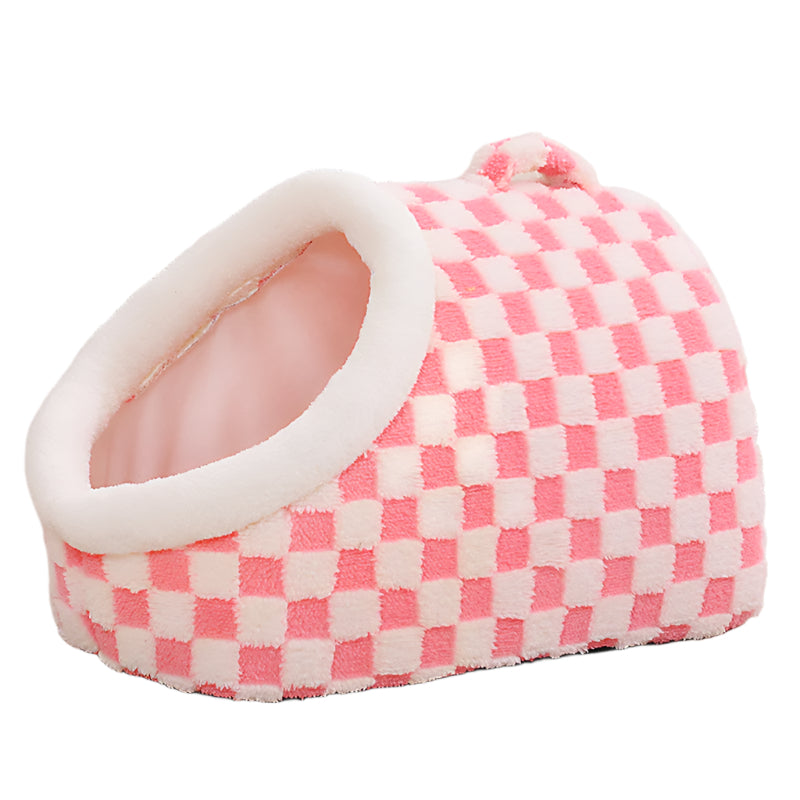 Pet Cat Four Seasons Universal Semi-Enclosed Dog House Thick Warm Pet Bed.