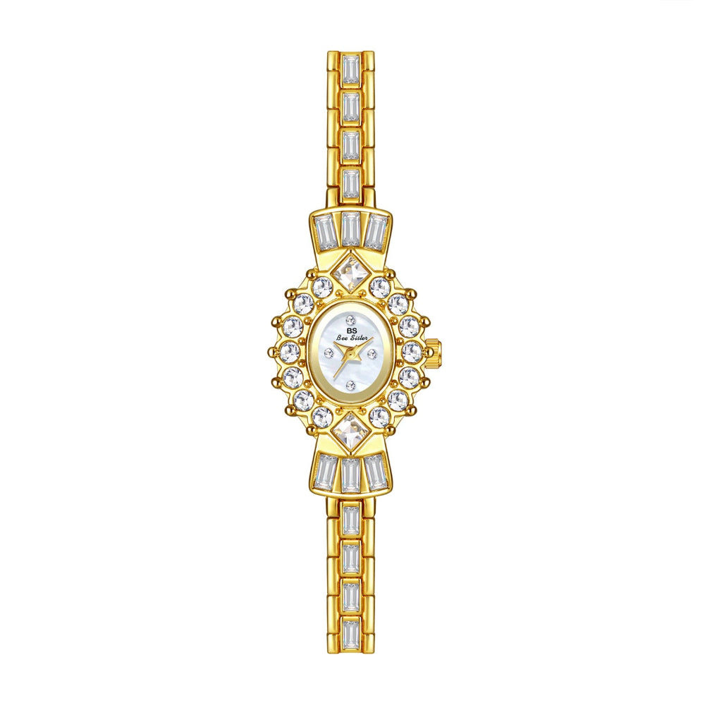Women's Diamond Middle-Ancient Magic Mirror Watch