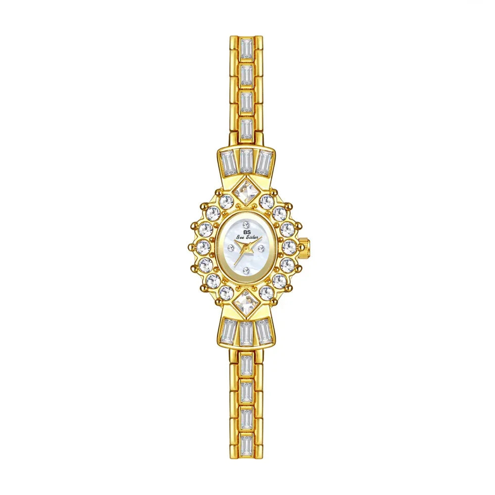 Women's Diamond Middle-Ancient Magic Mirror Watch