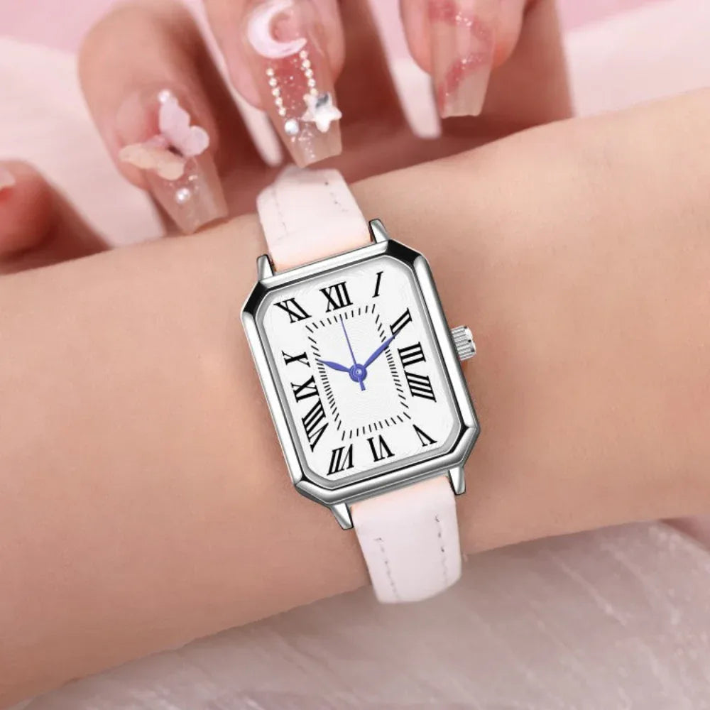 Square Thin Strap Women's Quartz Watch