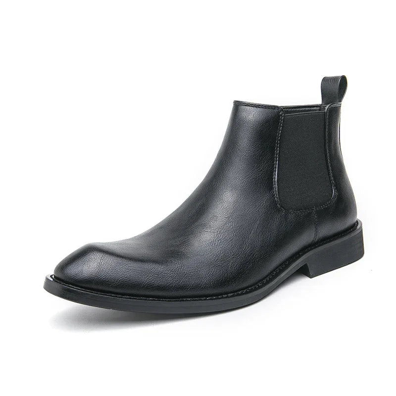 Fashionable Retro Autumn And Winter Men's Short Boots