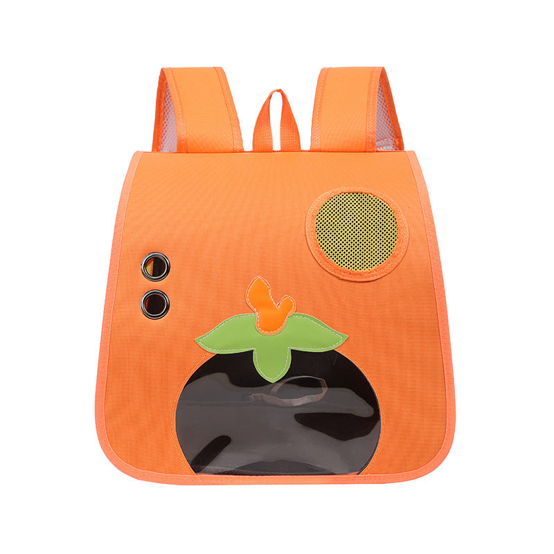 Cat Bag Large Capacity Cartoon Outdoor Lightweight Pet Backpack Comfortable And Breathable