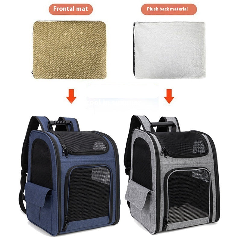 Extendable Foldable Portable Breathable Pet Dog Cat Backpack Bag