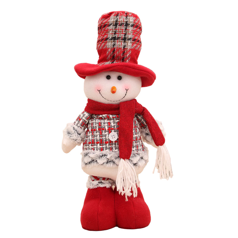 Cozy Flannel Large Soft To The Touch Christmas Dolls