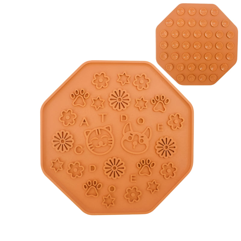 Silicone Pet Licking Dog Feeding Mat For Slow Feeding