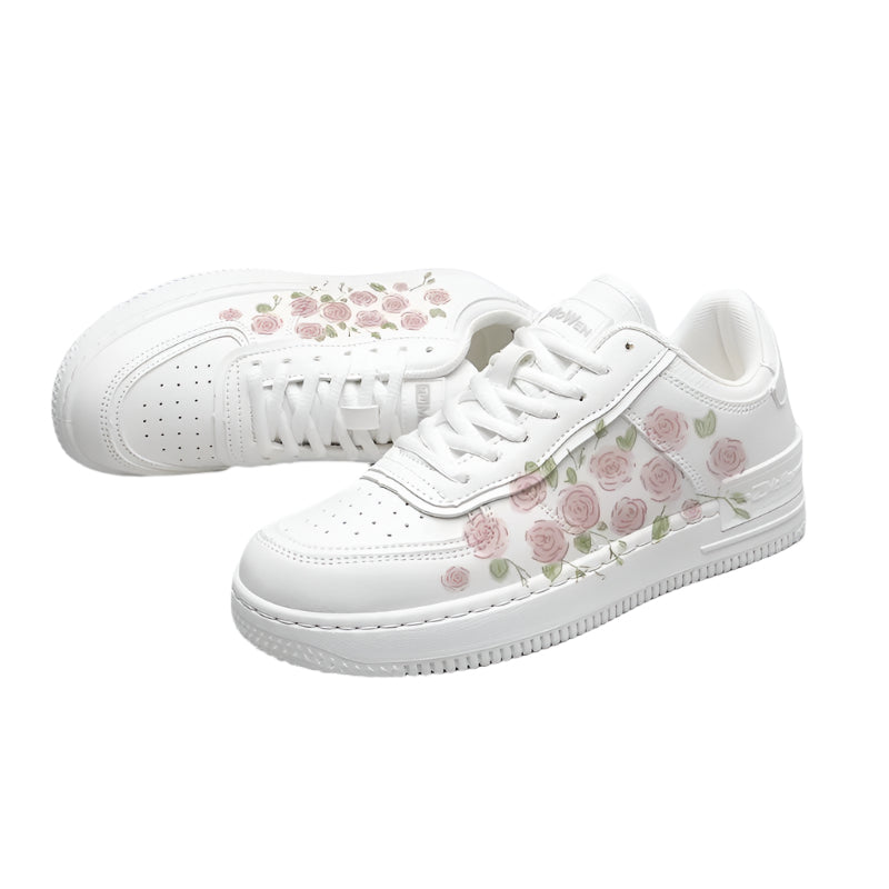 White Shoes Girl's Spring Sneakers