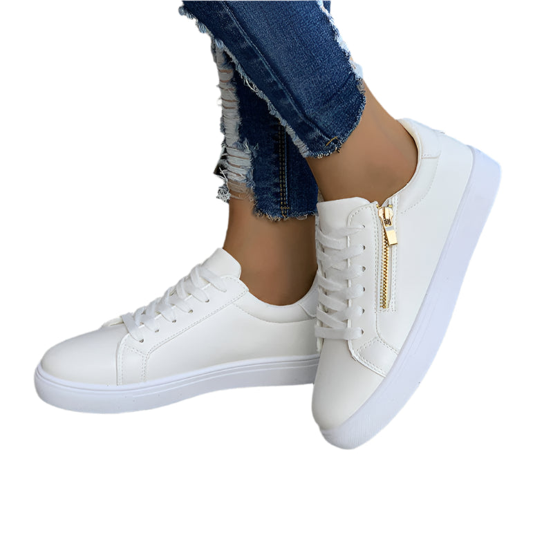 European And American Large Size Flat Bottom Sneaker Fashion All-Matching