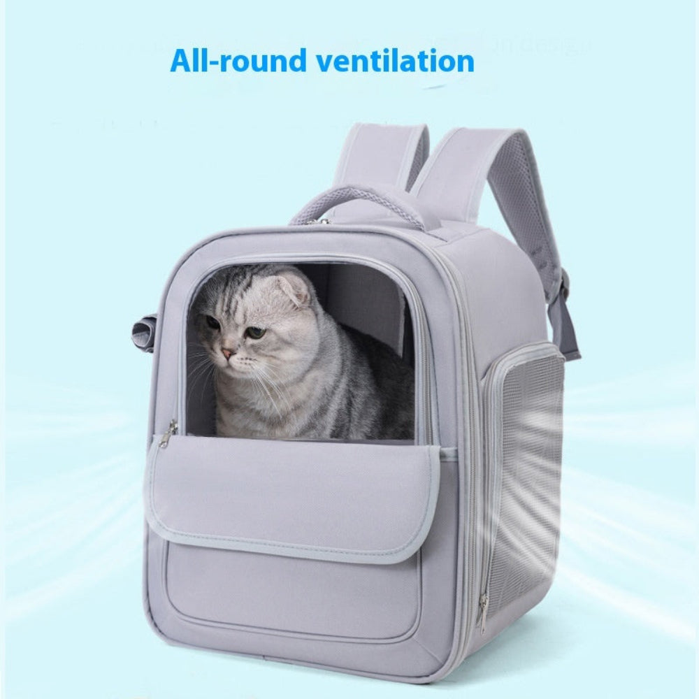 Scratch Resistant Breathable Wear-Resistant Pet Bag Cat Backpack