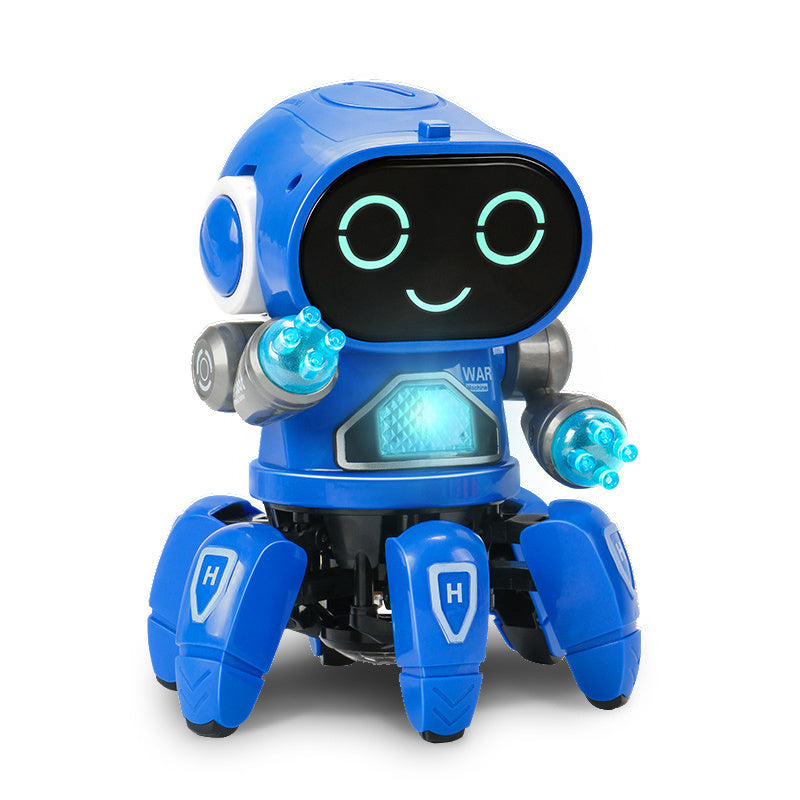 Children's Electric Musical Dancing Walking Swinging Robot Toys