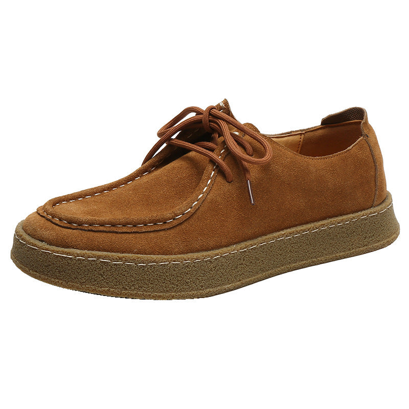 All Match Suede British Style Leather Board Casual Shoes