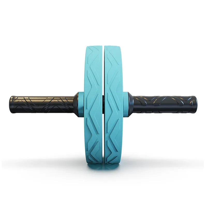 Double Abdominal Wheel For Balance And Core Strength.