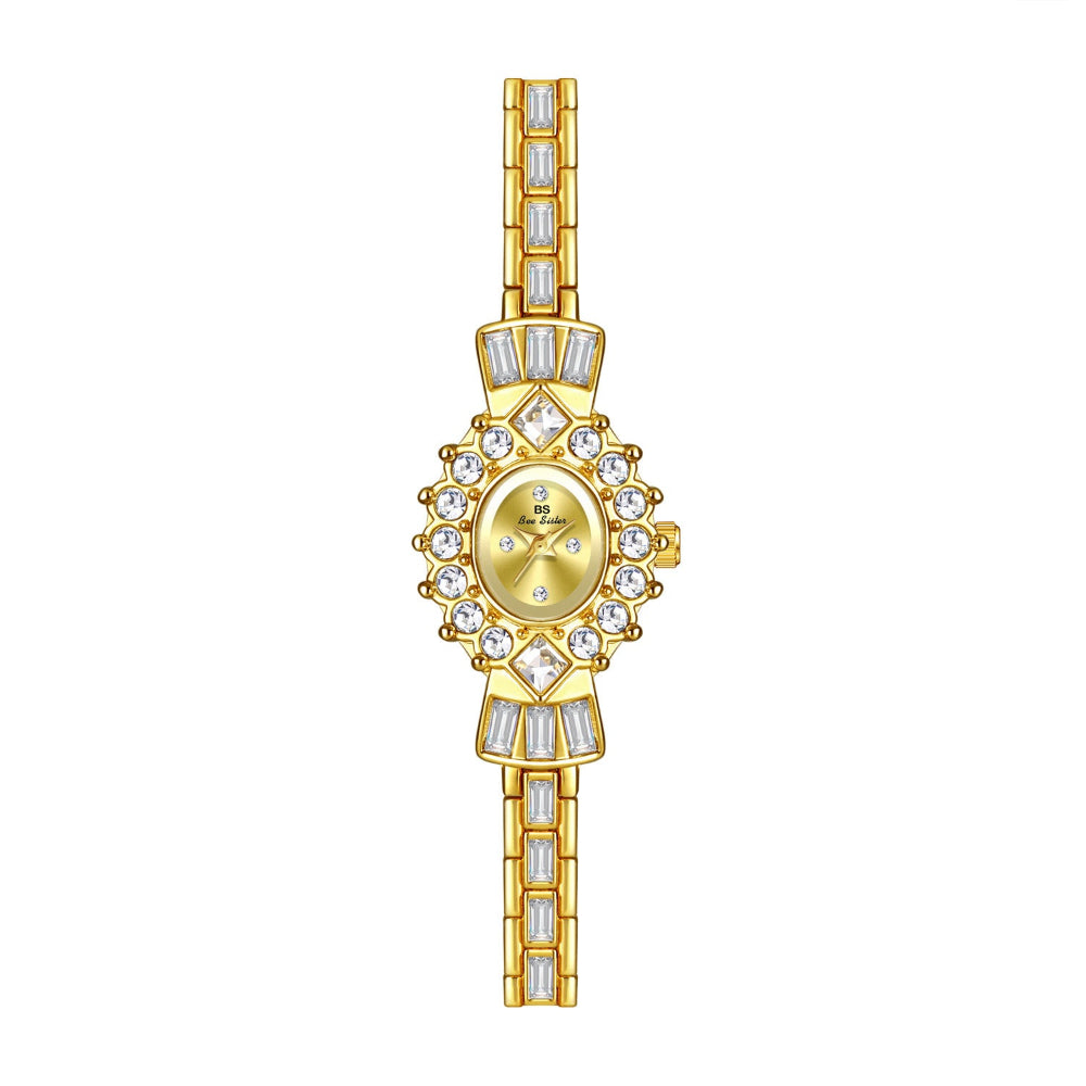 Women's Diamond Middle-Ancient Magic Mirror Watch