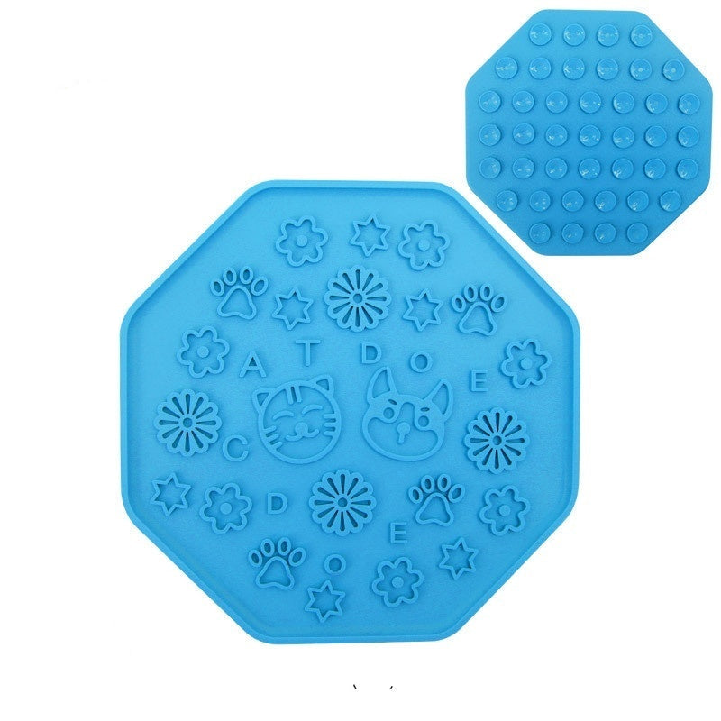 Silicone Pet Licking Dog Feeding Mat For Slow Feeding