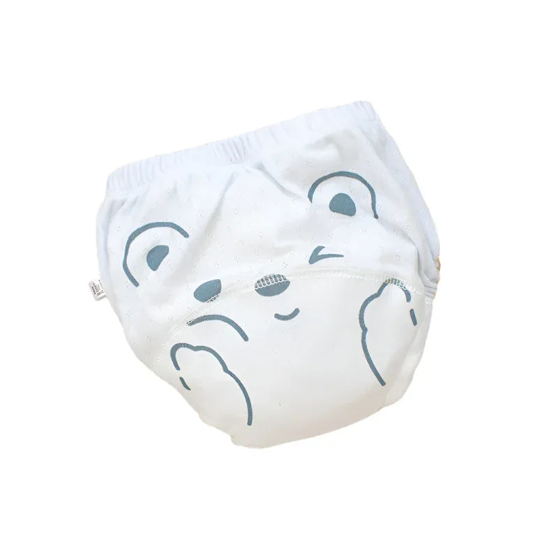 Cotton Cloth Washable Newborn Infant Baby Reusable Diapers.