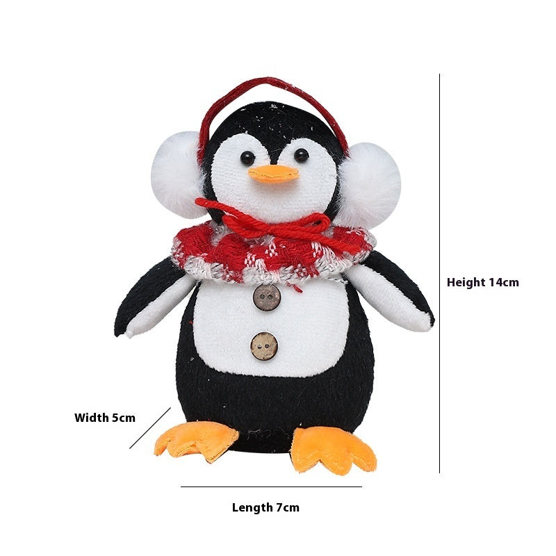 Christmas Decorations Little Penguin Christmas Doll