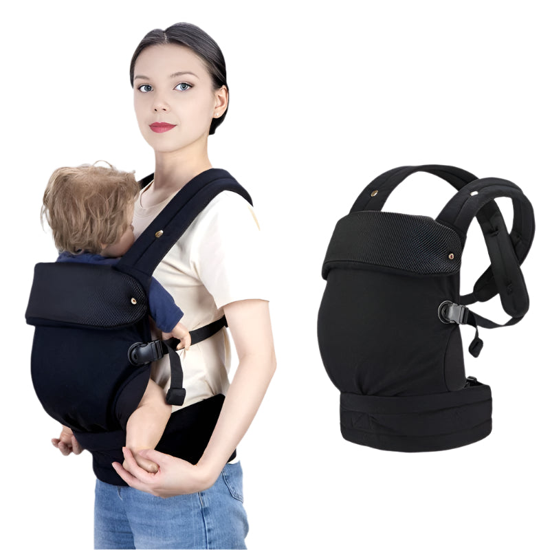 Adjustable Cotton Front And Back Baby Carrier.