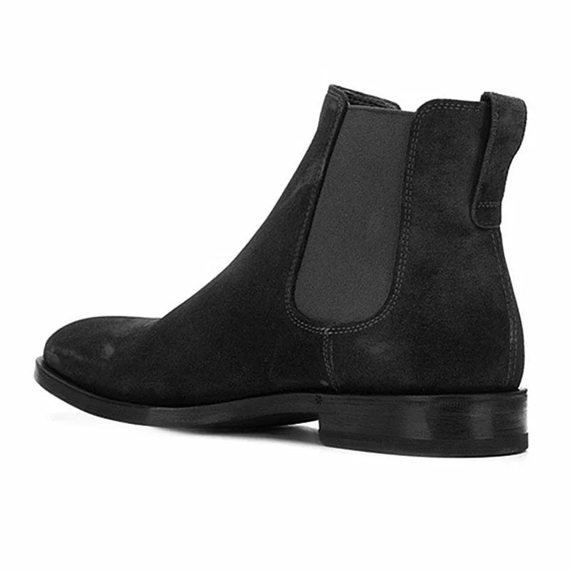 Chelsea Boots Men's English Leather Shoes