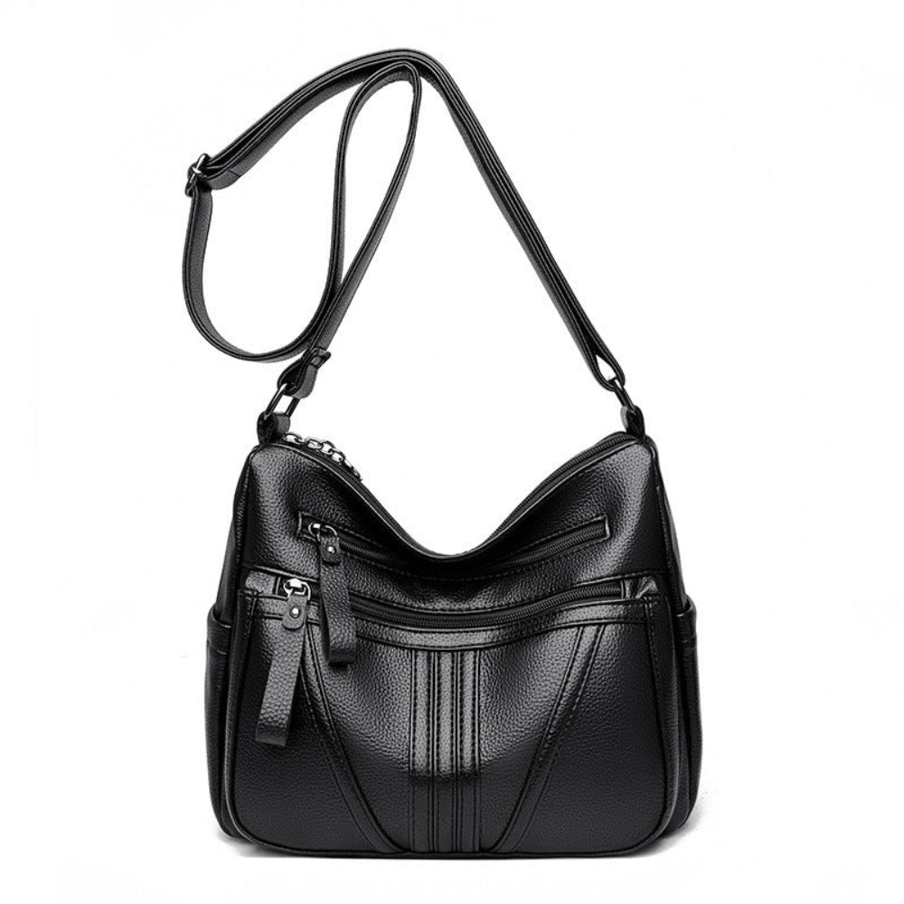 Genuine Leather Women's Simple Shoulder Messenger Handbag