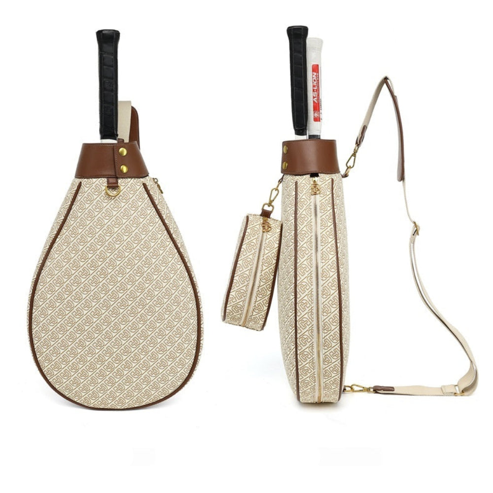 Large Capacity One-Shoulder Badminton Tennis Crossbody Racket Bag