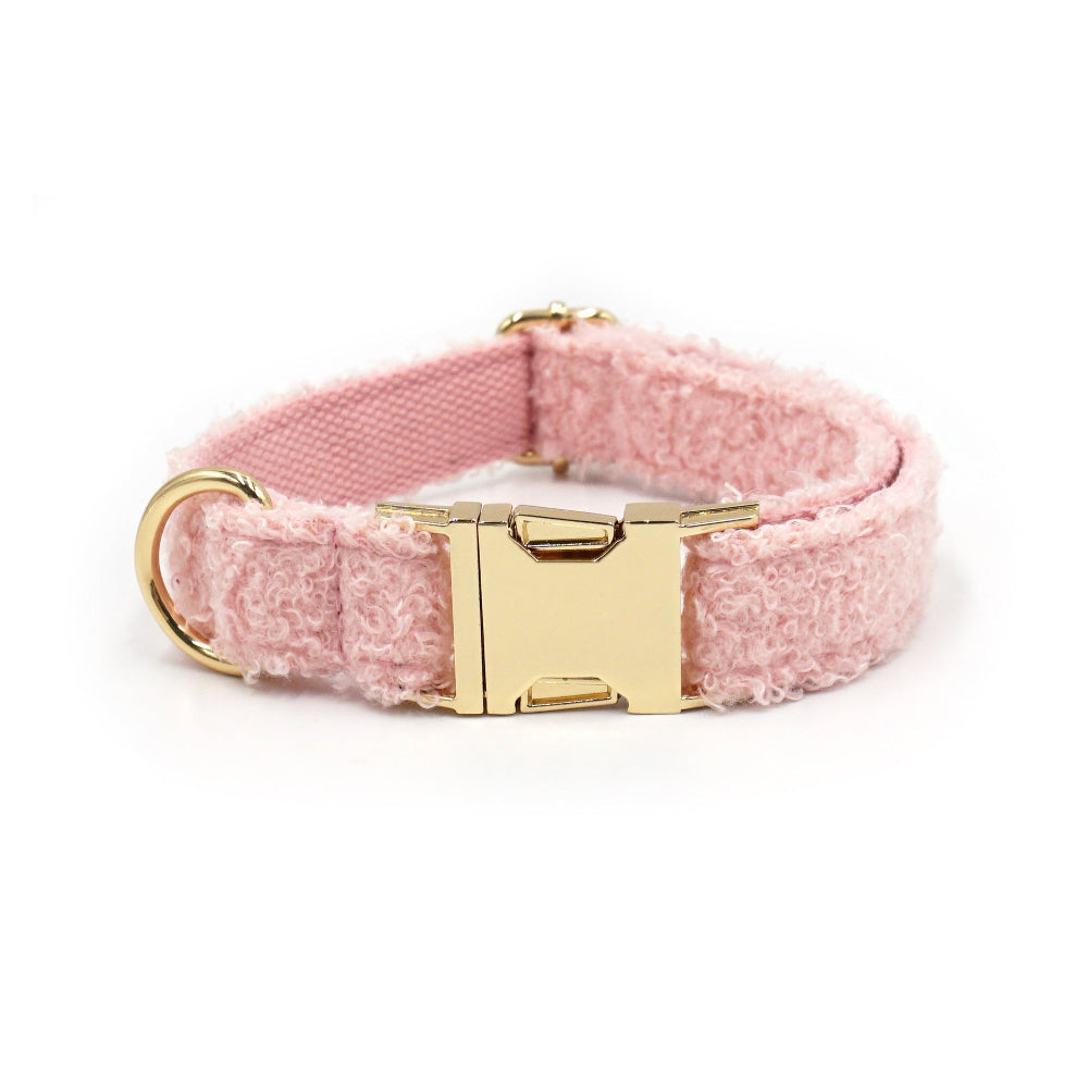 Soft Comfortable And Adjustable Plush Dog Collar