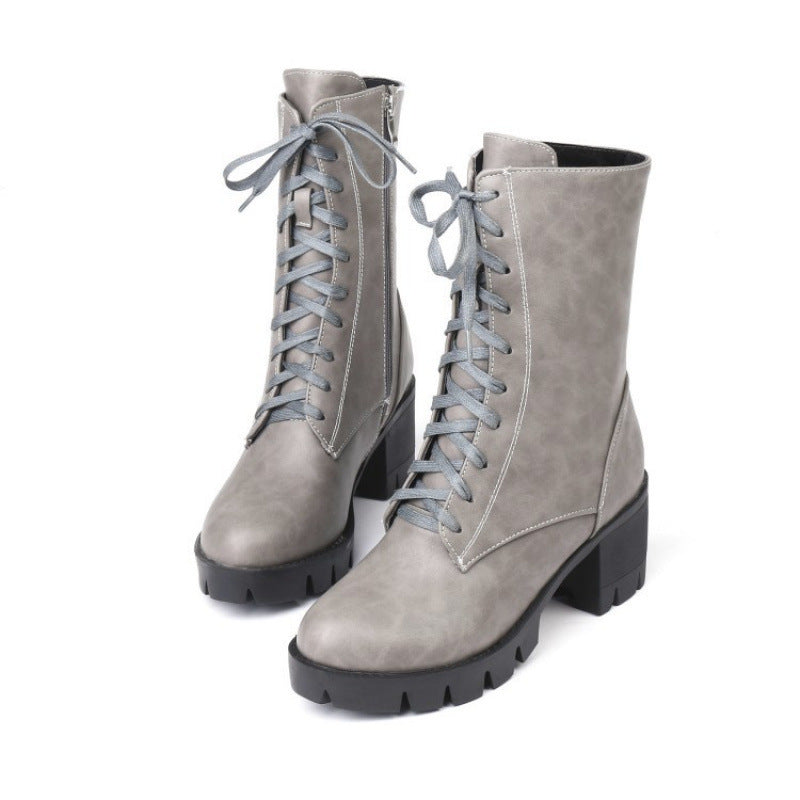 Women's European And American Martin Boots