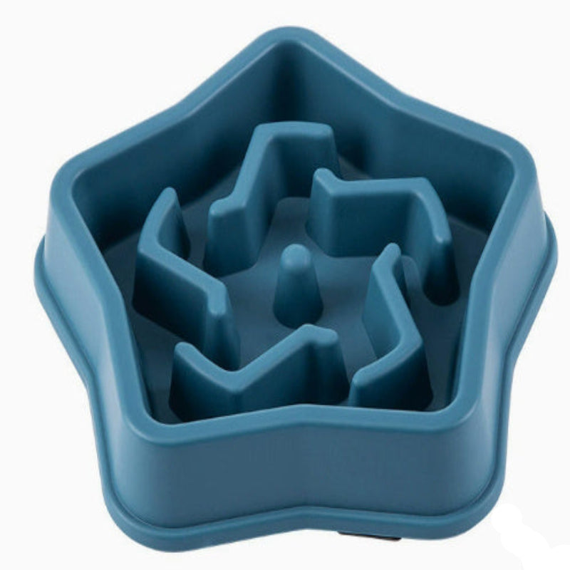 Slow Anti-choke Anti-Skid Feeding Dog Bowl