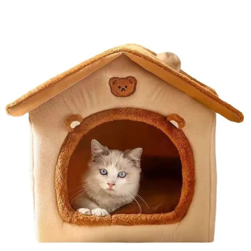 Cat And Dog Nest Washable Warm Comfortable Pet House.