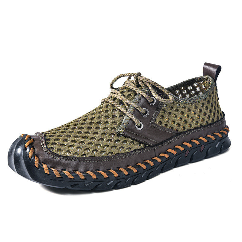 Casual And Lightweight Slip-On Sports Shoes Soft Bottom Low Top Men's Loafers