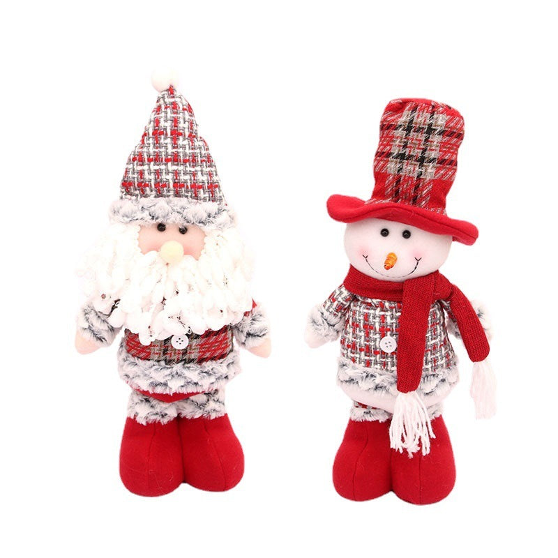 Cozy Flannel Large Soft To The Touch Christmas Dolls