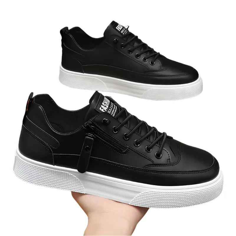 Men's Casual Sneakers All-Matching Lace-Up Board Shoes