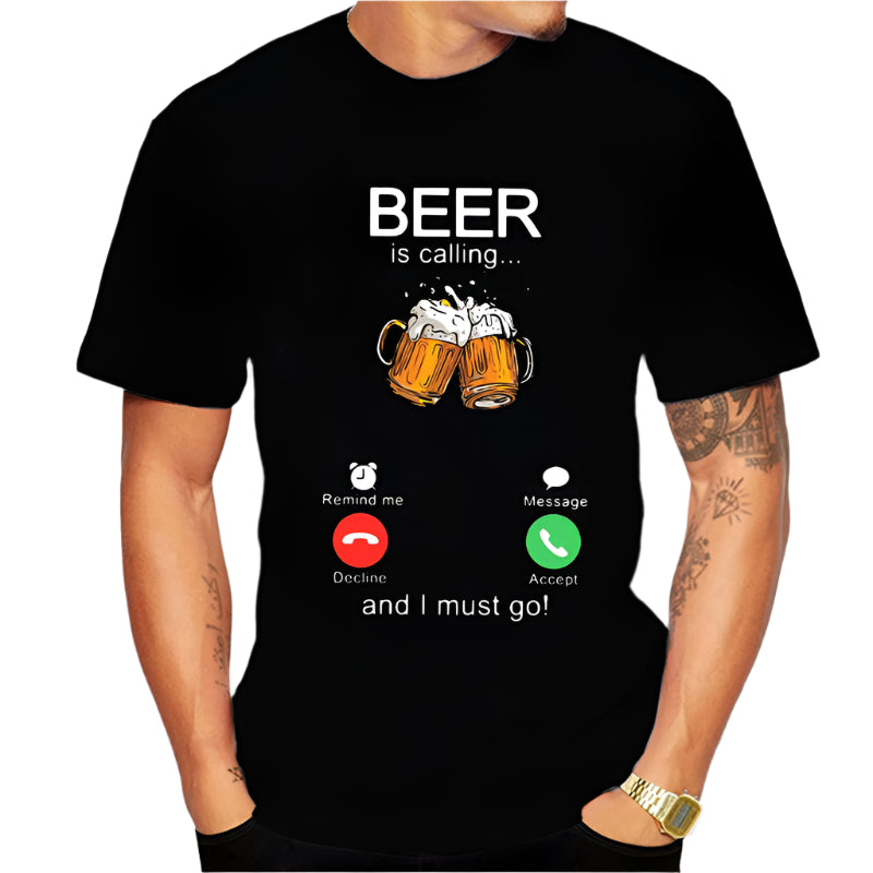 Men's Casual Friday Beer T-Shirts