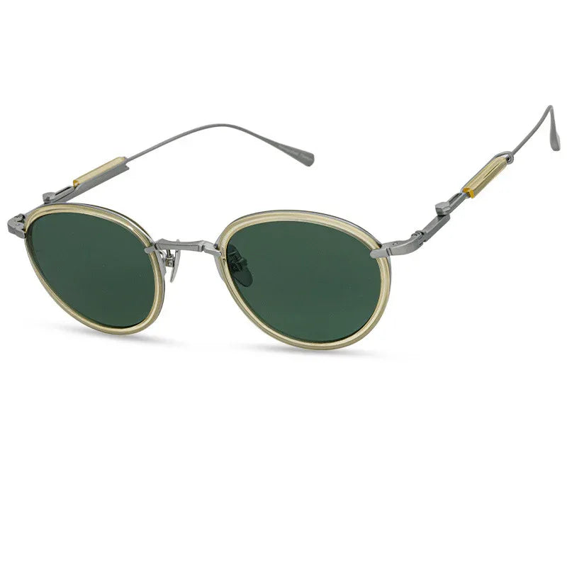 Vintage Round Frame Special-Interest Artistic Glasses