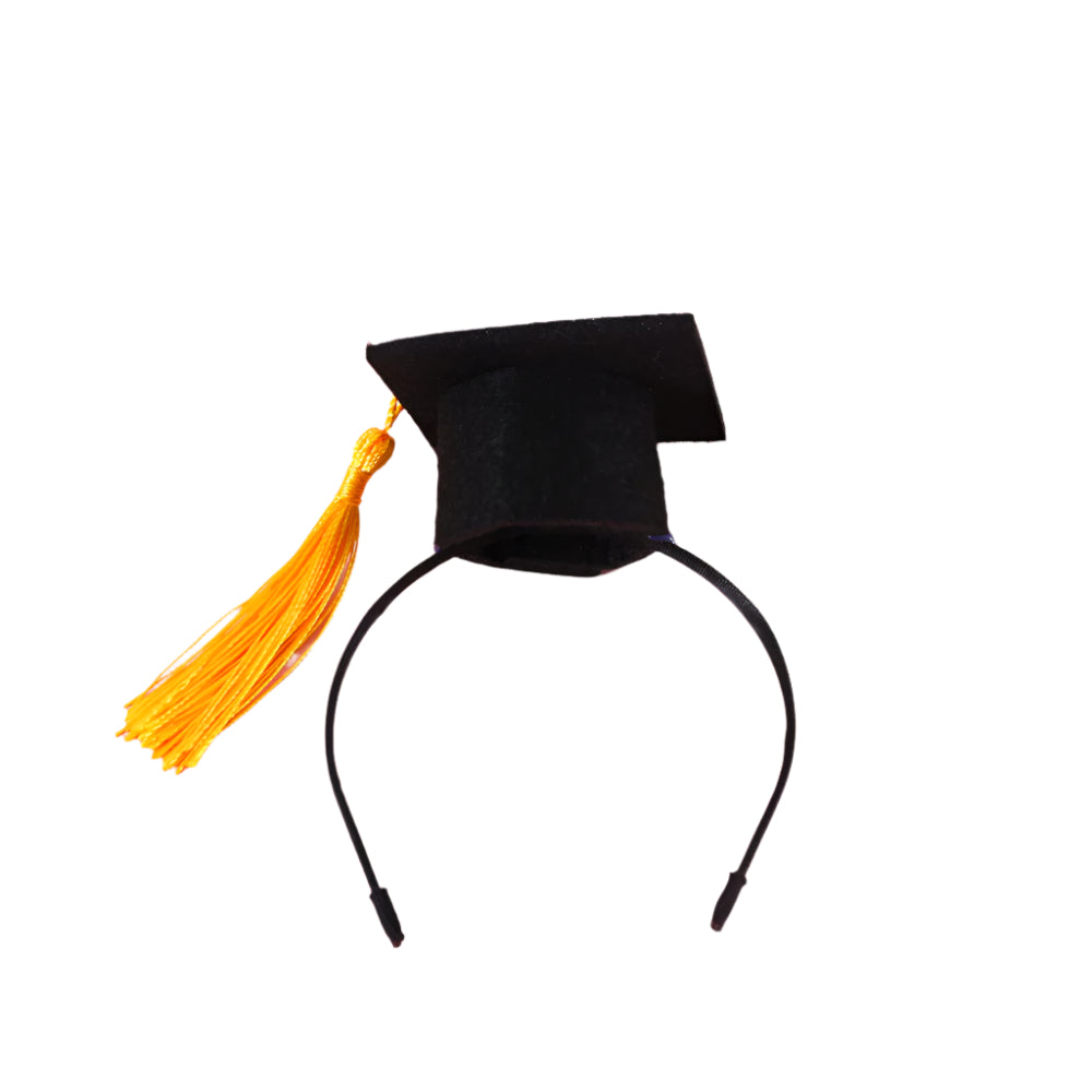 Pet Cat Dog Doctor's Degree Graduation Hat And Bow Tie