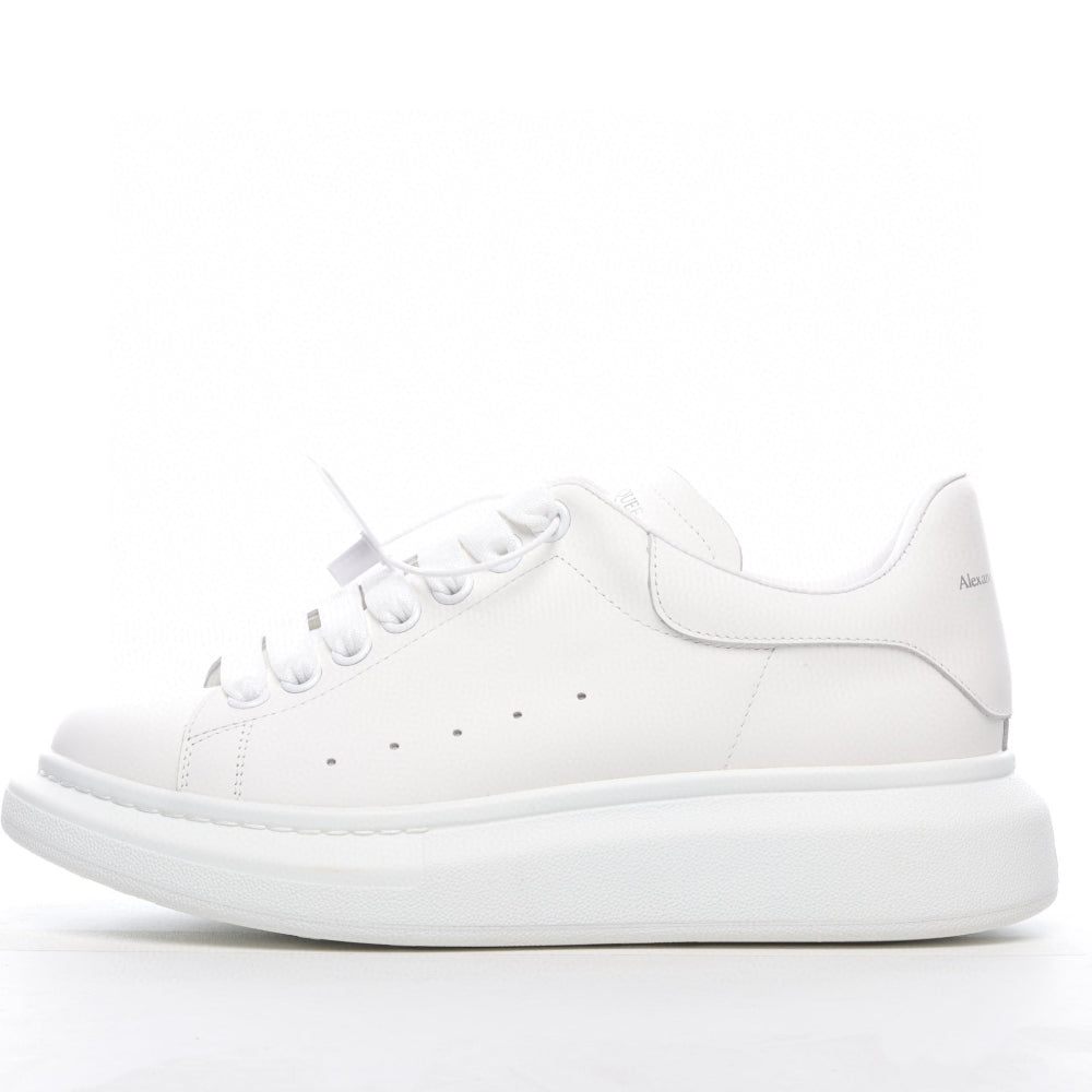 Multicolor Thick-Soled Leather Coated Elegant Gradient Shoes Men's And Women's Unisex Sneakers