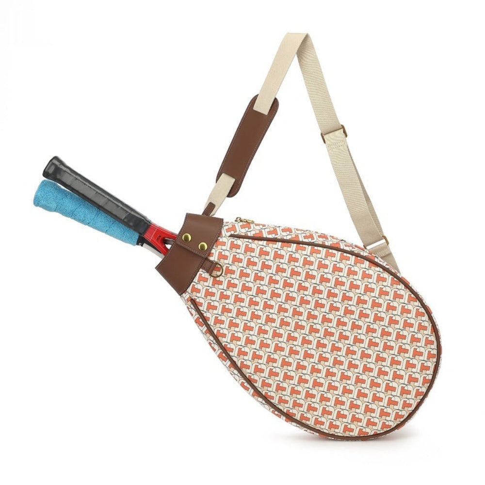 Large Capacity One-Shoulder Badminton Tennis Crossbody Racket Bag