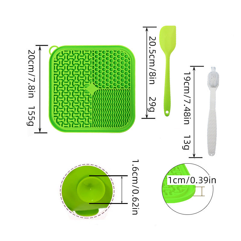 Dog Slow Feeding Silicone Food Mat For Pets