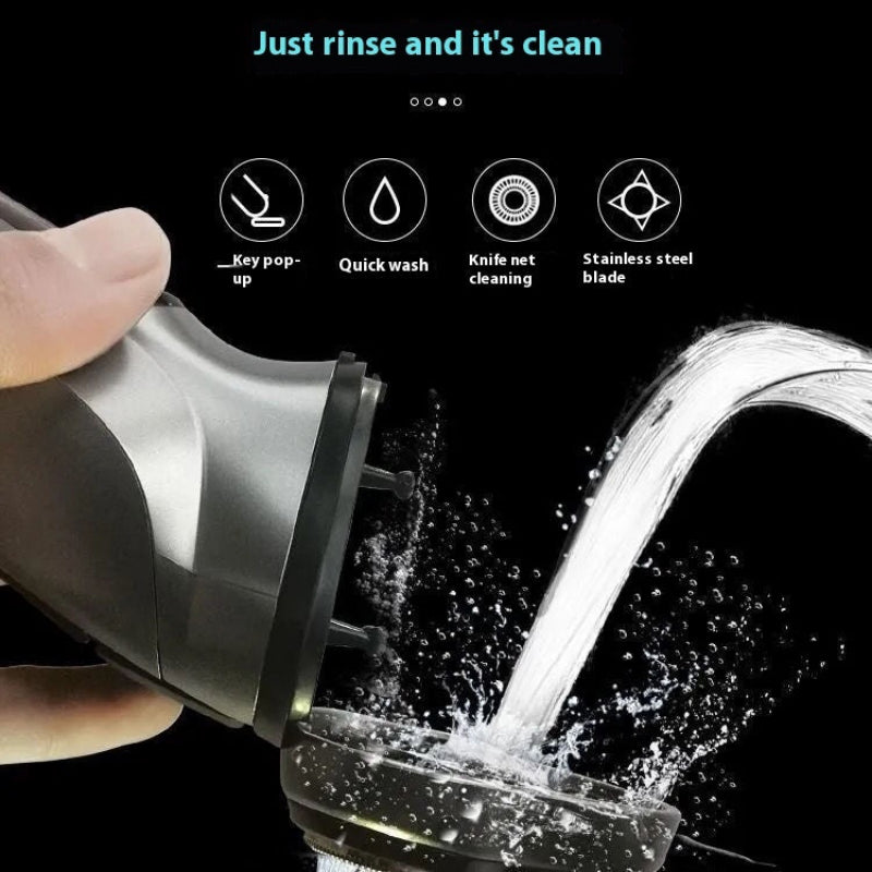 Men's Waterproof Ergonomic Shaver