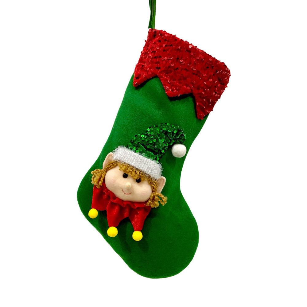 Christmas Decorations Kitchen Window Dress Up Holy Gift Bag Sock