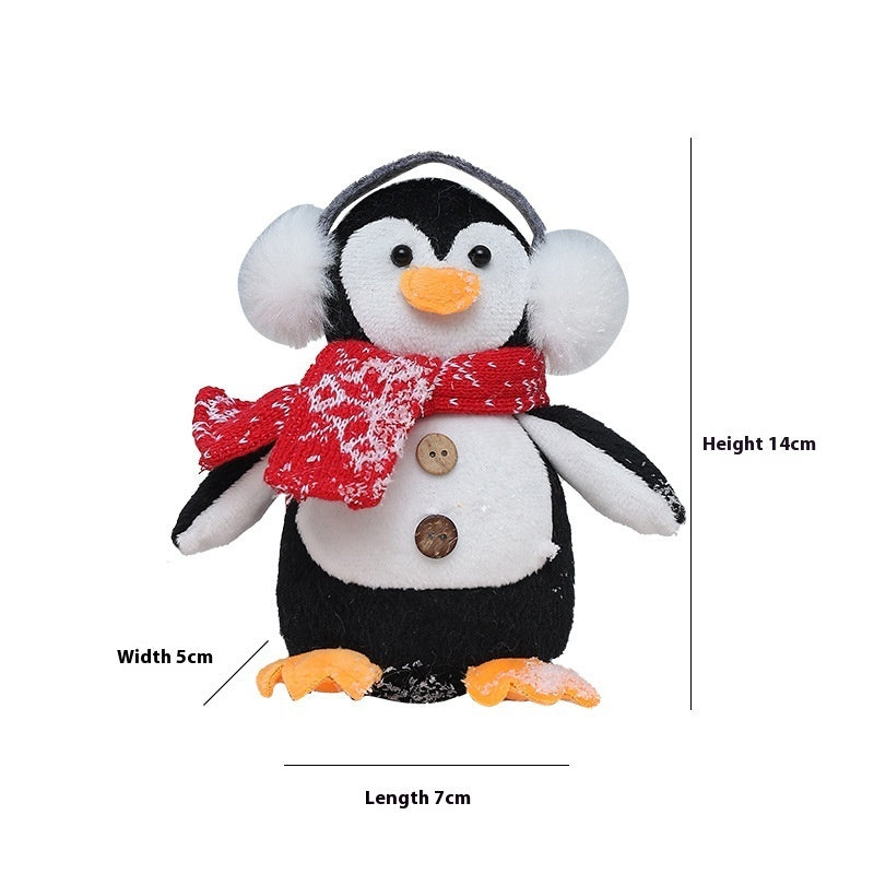 Christmas Decorations Little Penguin Christmas Doll