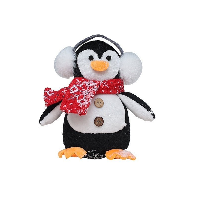 Christmas Decorations Little Penguin Christmas Doll