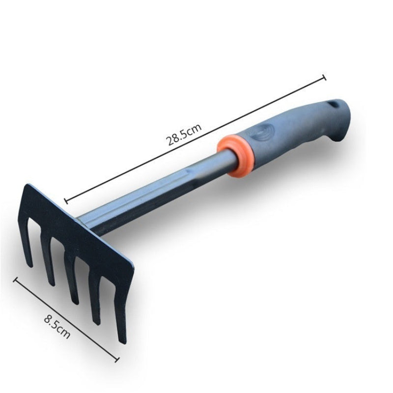 Household Planting Shovel Five-Tooth Rake Dual-Purpose Hoe Gardening Tools