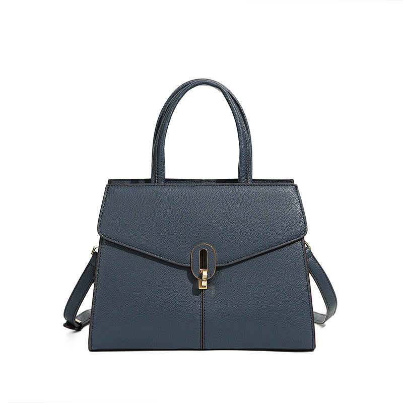 Leather Commuting High-Grade Handbag For Women