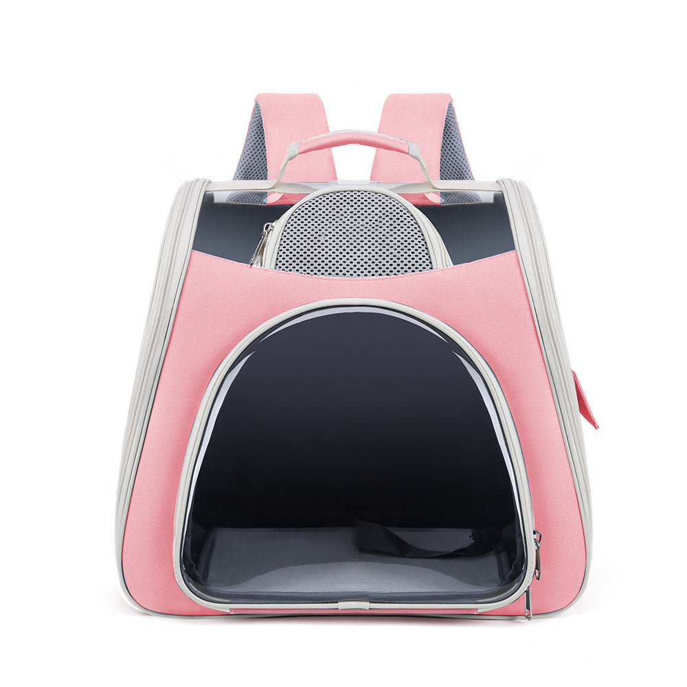 Dog Cat Bag Comfortable Breathable Ventilation Water Repellent And Dust-Proof Pet Backpack