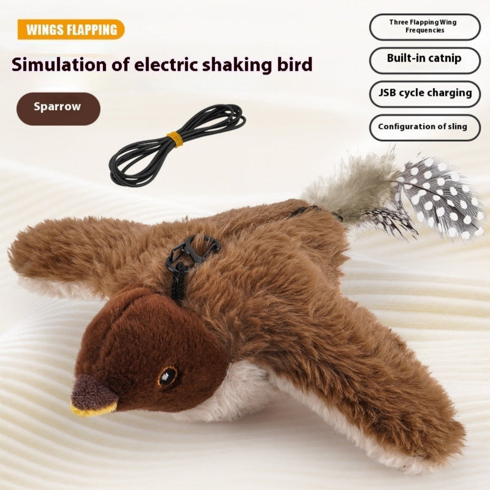 Cat Toy Electric Rechareable Simulation Bird