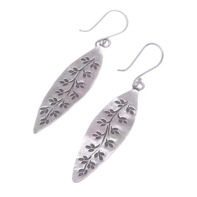 Retro Bohemian Leaf-Shaped Earrings